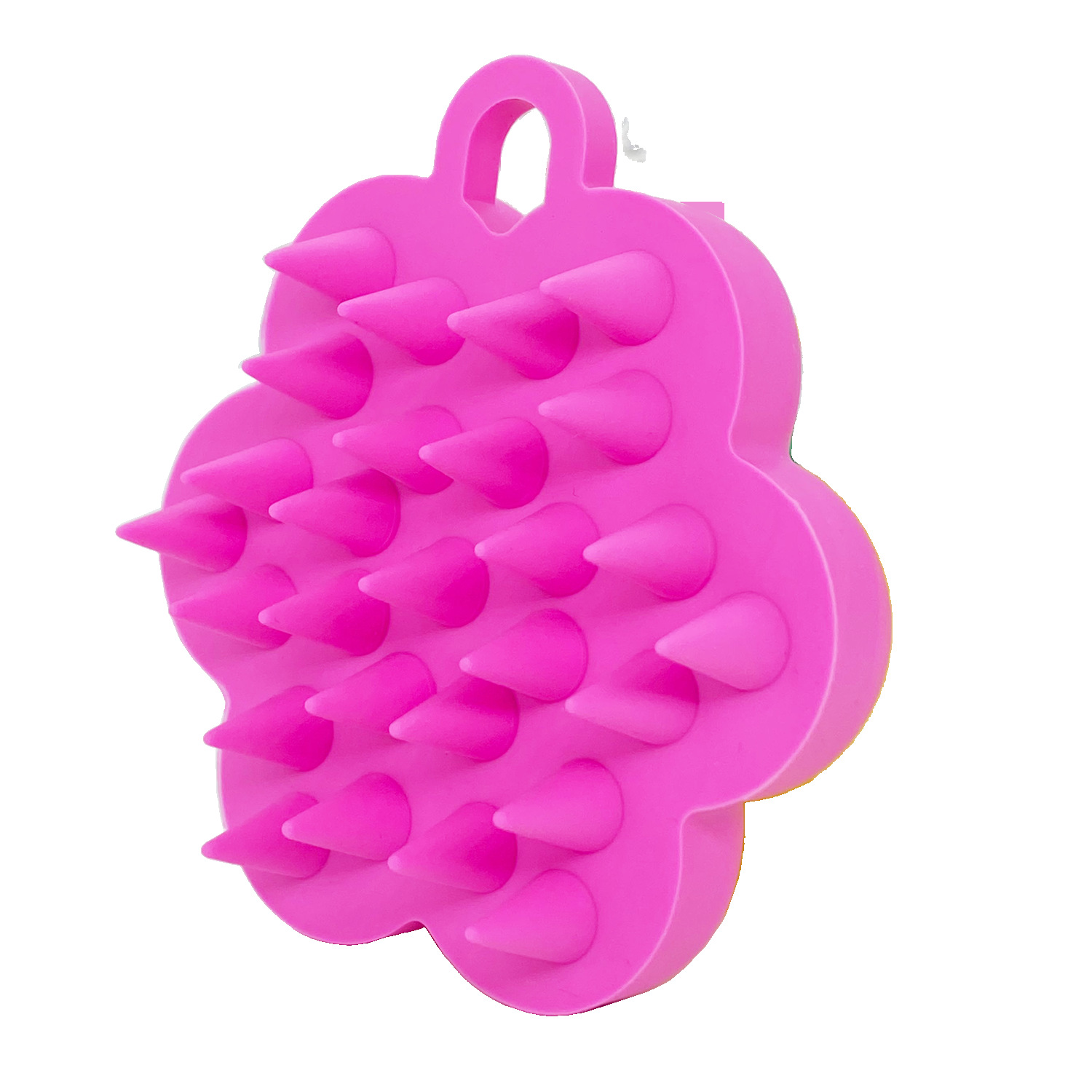 Factory ready silicone shampoo brush scalp cleaning massage shampoo comb dry and wet dual-use shampoo massage tool comb