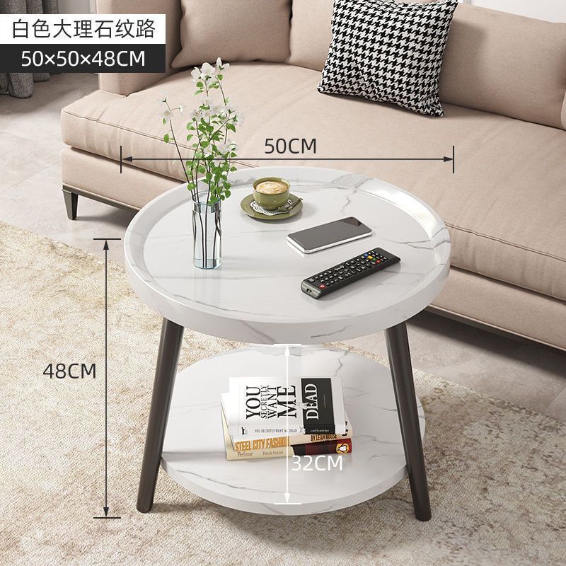 北欧小茶几桌子沙发边几客厅家用小户型床头桌简易角几小圆桌边柜|undefined