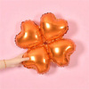 Balloon, red set, four-leaf clover, wholesale, halloween