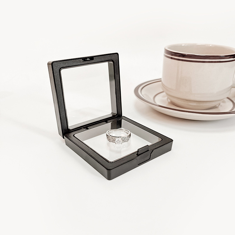 Fashion Transparent  Sealed Dustproof Anti-oxidation Pe Film Jewelry Box display picture 4