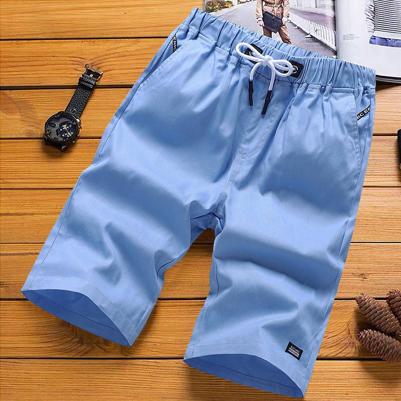 Ventas rápidas de tendencia de verano hombre casual pantalones cortos de algodón deportivo eBay pantalones de playa fabricantes shopee
