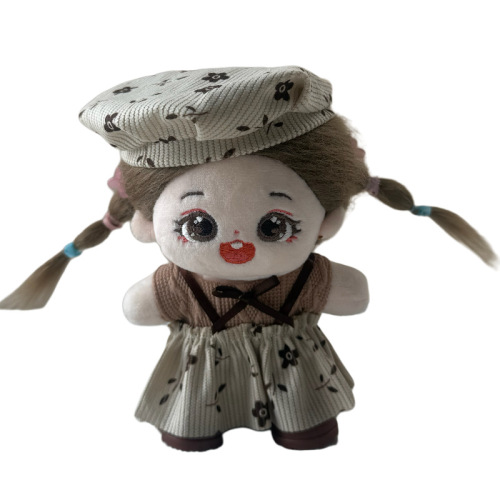 15cm Cotton Doll Plush Toy Clothing Set 15cm Star Costume Changeable Doll Toy Fuzzy Cross-border