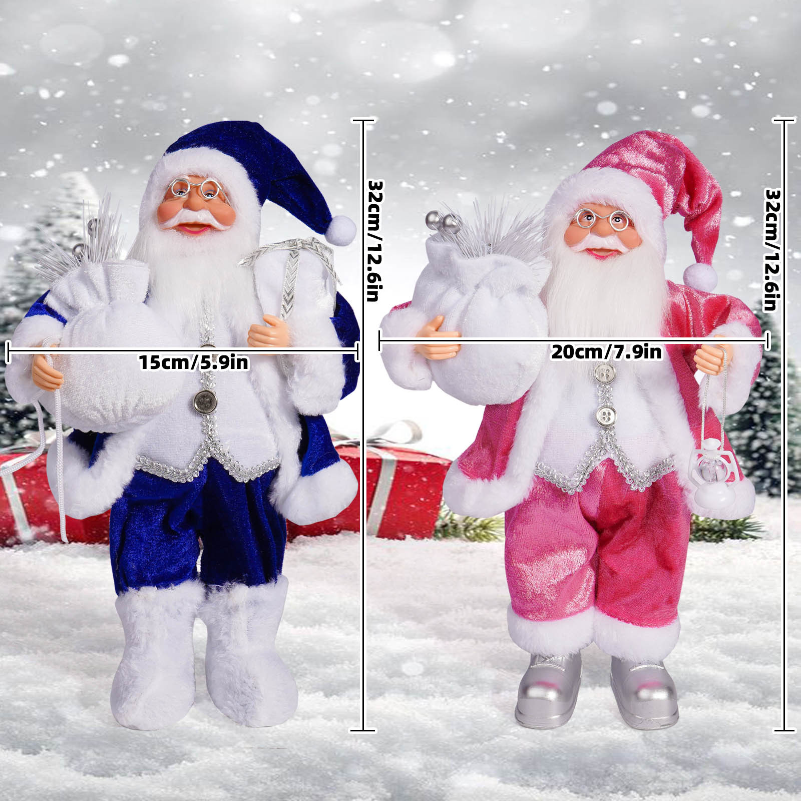 960g Weight Ornaments, Decorative Props Event & Party Supplies Decorative Supplies Classification 1 Piece Quantity Banquet, Party Occasion Christmas Festival Santa Claus Pattern Simple Style, Classic Style Style Christmas Simple Style Classic Style Santa Claus Banquet Party Ornaments Decorative Props 12