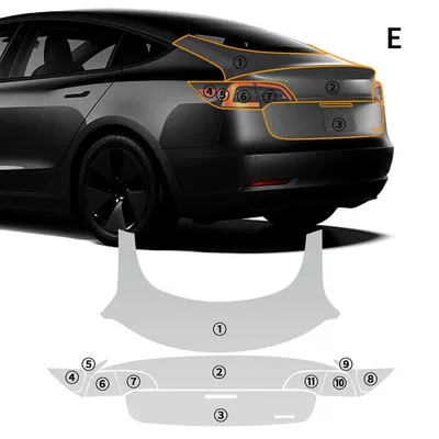 Protective Film, Car paint protective film - package-5-20-23-tesla-3