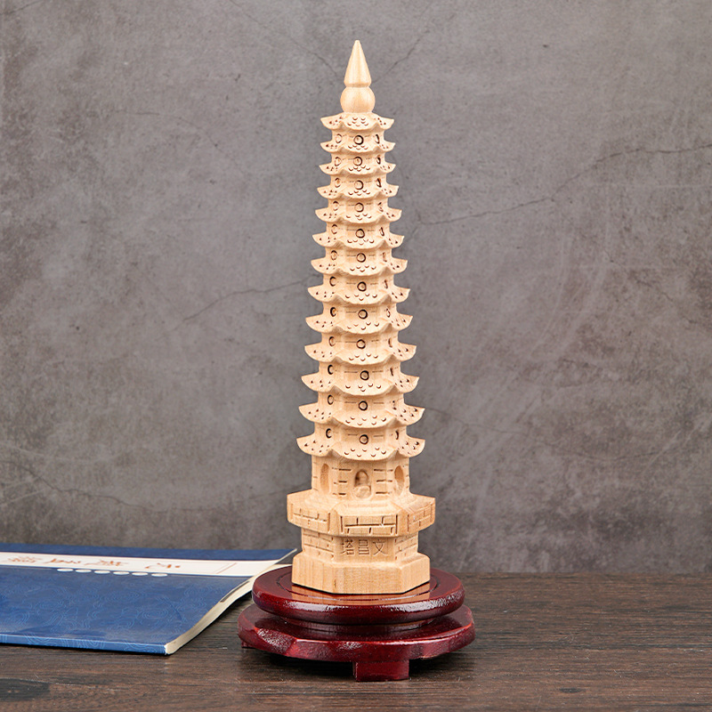 단일 복숭아나무 Wenchang Pagoda [13층, 높이 24cm미터]