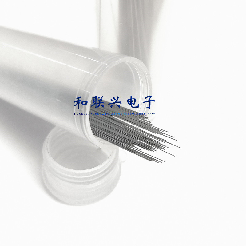 测试探针 微针 线针0.12*36mm*120°D头 圆头钢针复合针 复合模用