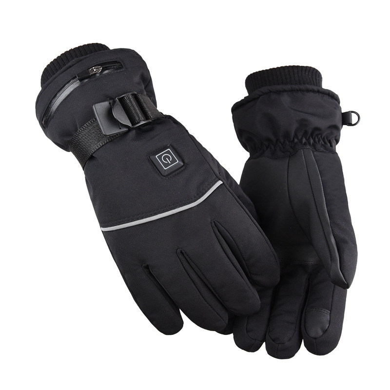 Guanti riscaldanti Guanti riscaldanti con batteria al litio Guanti riscaldanti invernali caldi da equitazione Sci Moto Guanti riscaldanti con controllo della temperatura a tre velocità_voghion.com