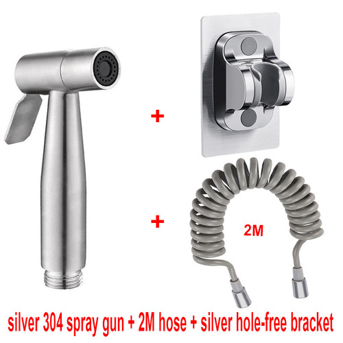 Cross-border bathroom sink spray nozzle toilet companion high-pressure boost spray gun set female spray head