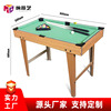 Table pool table Pool table children Toys Billiard table household A billiard table wooden  desktop Desk- Billiard table