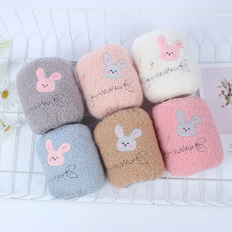 宝宝袖套秋冬防污新款儿童男童女童毛绒护袖婴儿幼儿学生套袖冬季