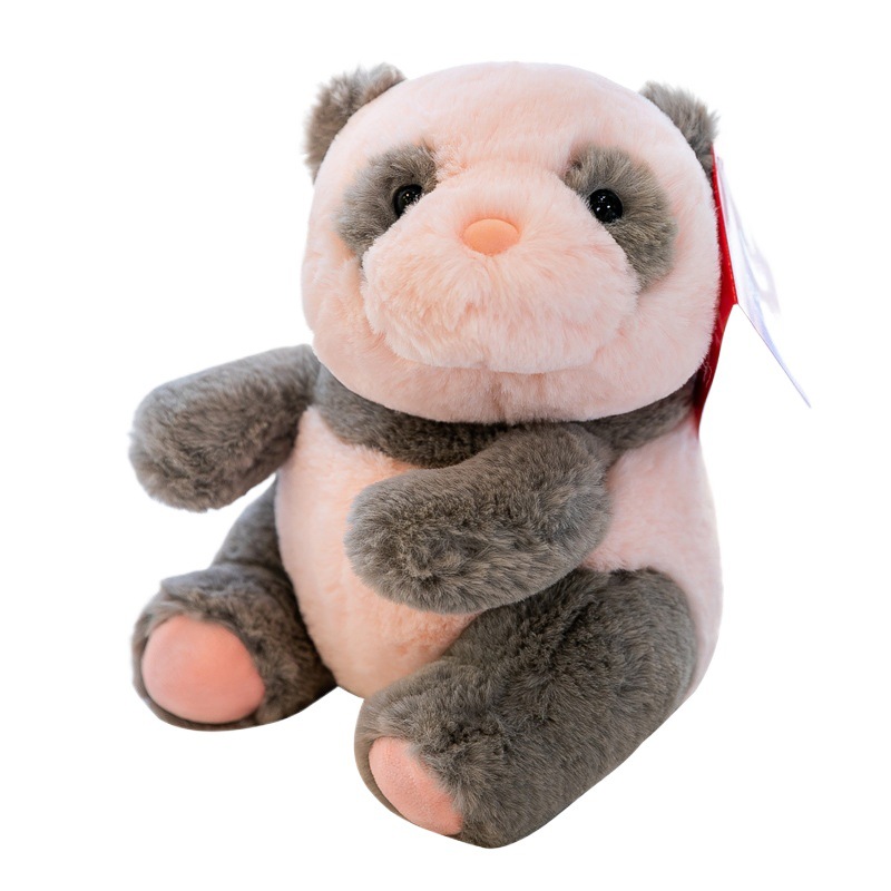 AURORA lindo cachorro de panda peluche muñeca panda muñeca niño regalo de cumpleaños muñeca al por mayor