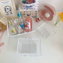 工厂定制  五金工艺品铁线制品金属制品水果篮蔬菜篮置物篮收纳篮