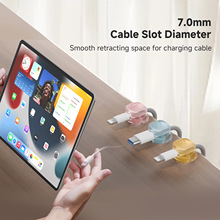 �羳Crystal cable organizer ���b��ɫ늾��ռ{������ճ����|�A
