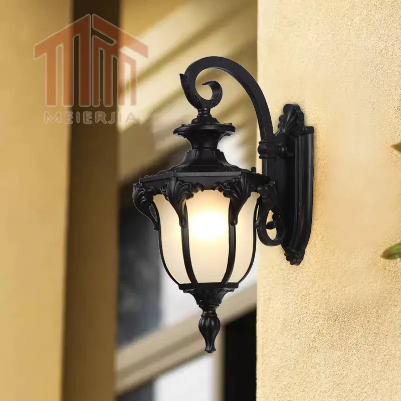 新中式户外壁灯欧式田园外墙壁灯家用庭院灯室外别墅防水阳台壁灯