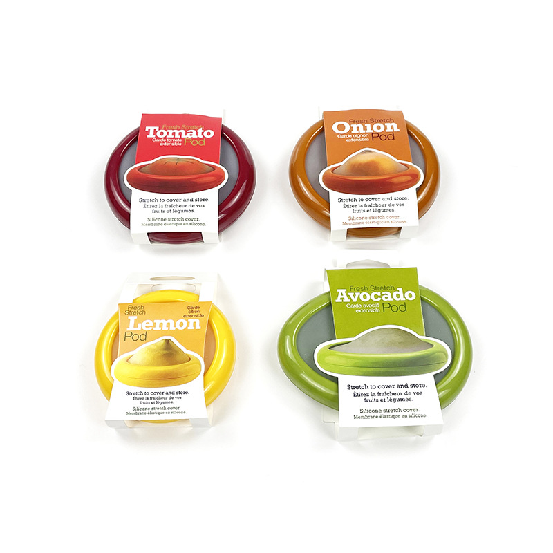 Vegetales y frutas cubierta de conservación aguacate cebolla congelador caja de almacenamiento frutas y verduras caja de conservación venta caliente transfronteriza