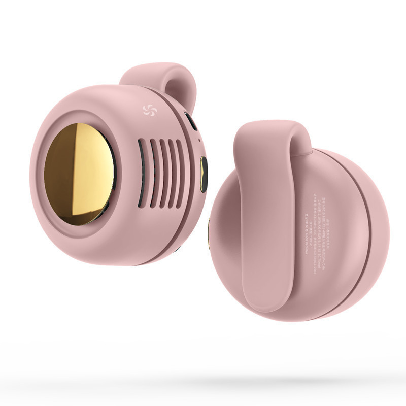 デスクトップミニファンポータブルハンドヘルド小型 USB 充電式ネッククリップファンサイレントブレードレスウエストバッグ送料無料|undefined