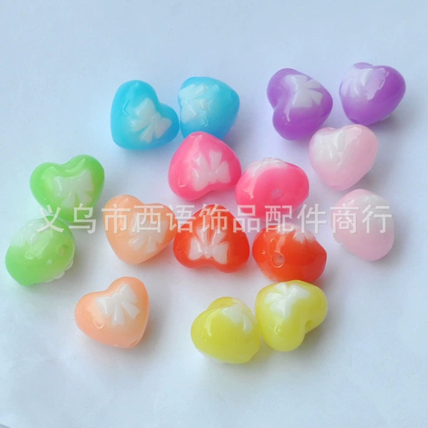 15*17mm fat love heart 245 pcs/catties