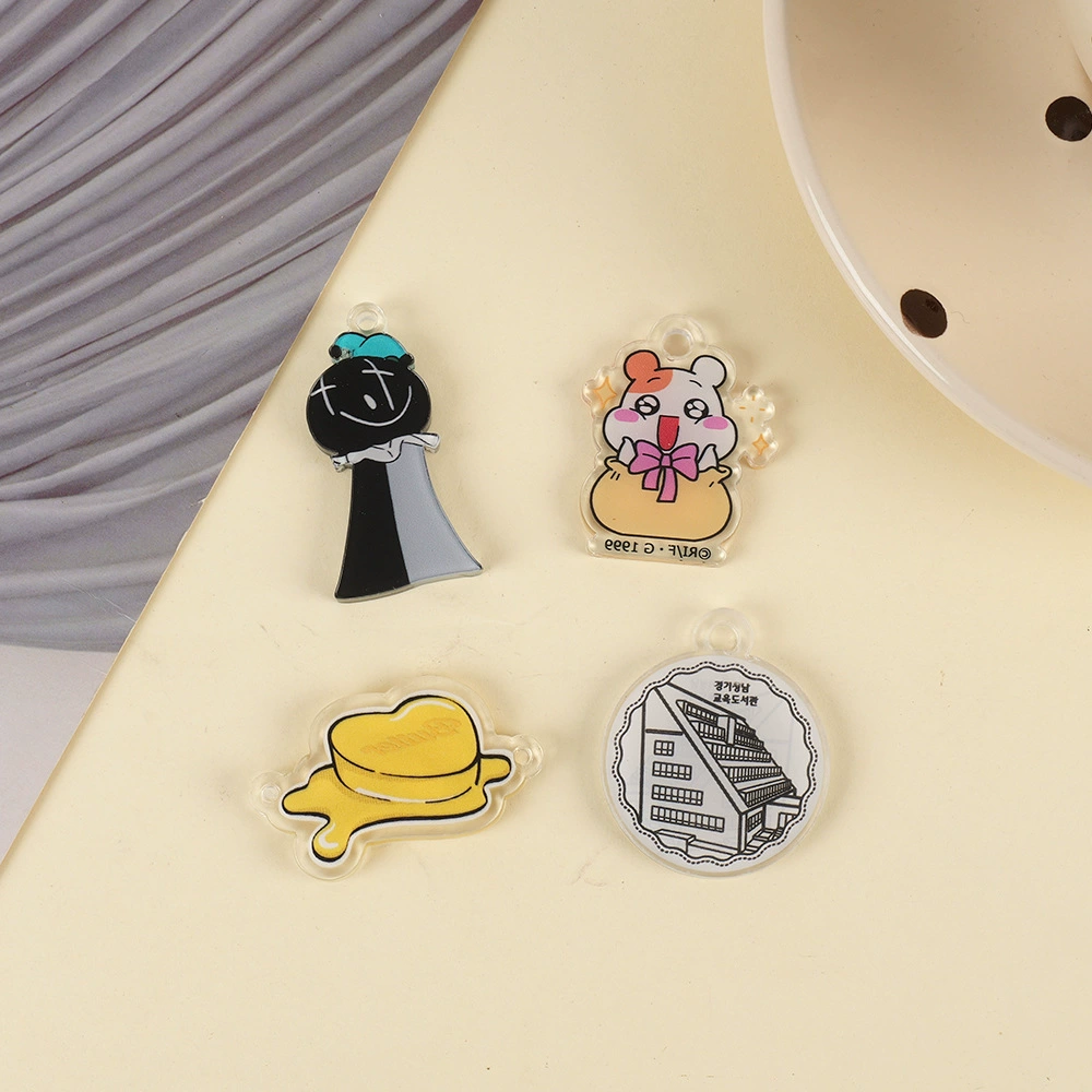 Акриловый брелок в стиле аниме, прозрачная подставка для фото, периферийный звездный кулон, небольшой подарок