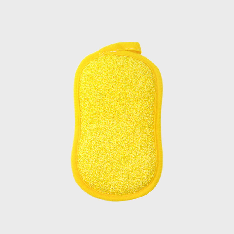 TEMU タオルスポンジワイプセット マイクロファイバー吸水性再利用可能な雑巾 厚みのあるキッチン食器洗い布|undefined