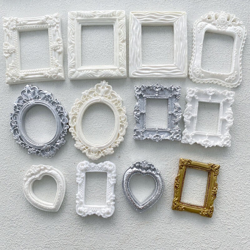 Mini photo frame small photo frame diy micro landscape making material drop glue making resin accessories shooting props Mini photo frame small photo frame diy micro landscape making material drop glue making resin accessories shooting props