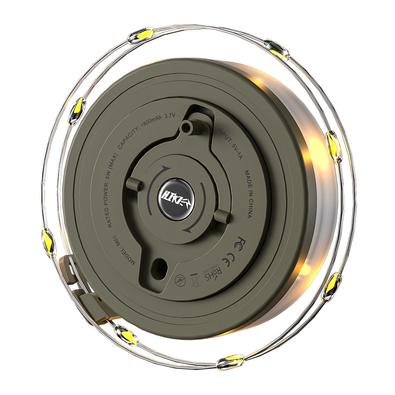 Luz Retráctil para Camping, Multifuncional, con Cinta Métrica, Colorida, para Ambiente Festivo, para Tiendas de Campaña