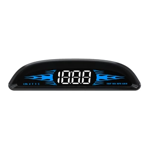 New cross-border car HUD high-definition head-up display, car OBD outdoor off-road vehicle water temperature and fuel consumption head-up display