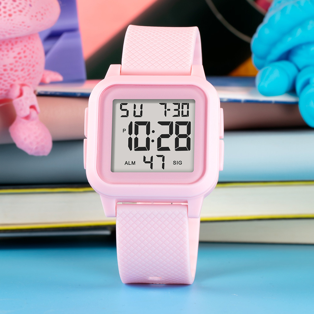 Nuevo reloj electrónico de alarma de alarma adolescente, estudiantes de secundaria secundaria, reloj electrónico de luz nocturna al por mayor