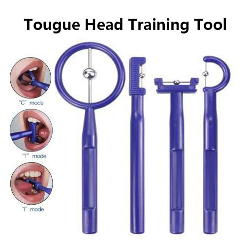 Tongue Tip Trainer, Kidsren's Language and Oral Muscle Training Tool, Tongue Depressor, Unclear Speech Exercise Tool, Cross-Border Tongue Tip Trainer, Kidsren's Language and Oral Muscle Training Tool, Tongue Depressor, Unclear Speech Exercise Tool, Cross-Border