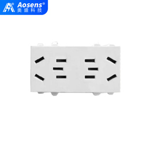 Aosens 128 type strong electric module free combination panel accessories 86 type double new national standard
