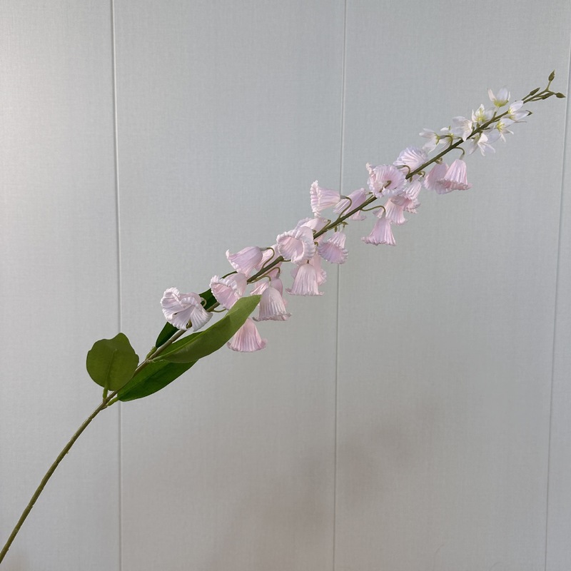 模擬スズランの花外国貿易結婚式模擬花フランス風鈴吊り時計ソフト装飾写真撮影の小道具道路ガイド花|undefined