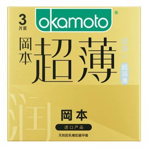 Лубрикант Okamoto Safe glossy, 3 шт., полный набор