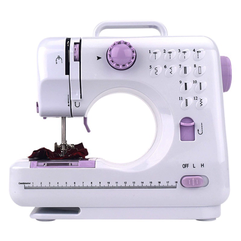 Бытовая мини-портативная швейная машина, британский стандарт, электрическая швейная машина 505, бытовая микроэлектрическая швейная машина