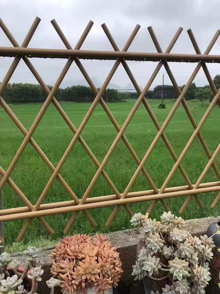 仿竹节仿竹子护栏围墙院子篱笆墙栅栏南昌生产厂