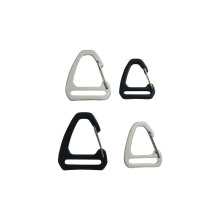 精选铝合金三角挂钩 厂家直供登山扣户外箱包带勾扣背包挂勾