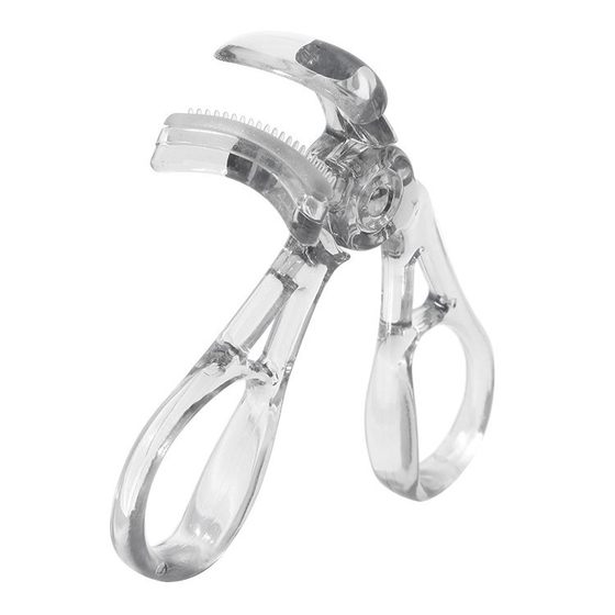 Borderless Comb Wide-angle Eyelash Curler for Novice Portable Natural Curling Long-lasting Stereo Swollen Eye Makeup Artist