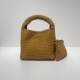 Diving Material Hand-Woven Bag Summer High-End Niche Design Women's Bag Handbag Shoulder Bag Vegetable Basket Bag