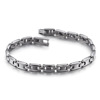 Fashionable bracelet stainless steel suitable for men and women, necklace, European style, internet celebrity