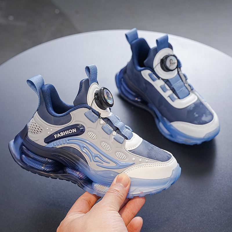 2025 zapatos deportivos de moda para niños primavera y otoño nuevos zapatos de cuero calientes para estudiantes de primaria zapatos de baloncesto para niños