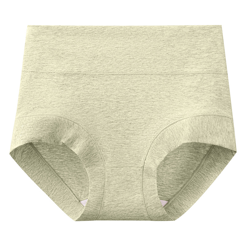 Ropa interior de abdomen de cintura alta, algodón antibacteriano de algodón para mujer, levantamiento de cadera, barriga pequeña, 2024 nuevo estilo, refrescante