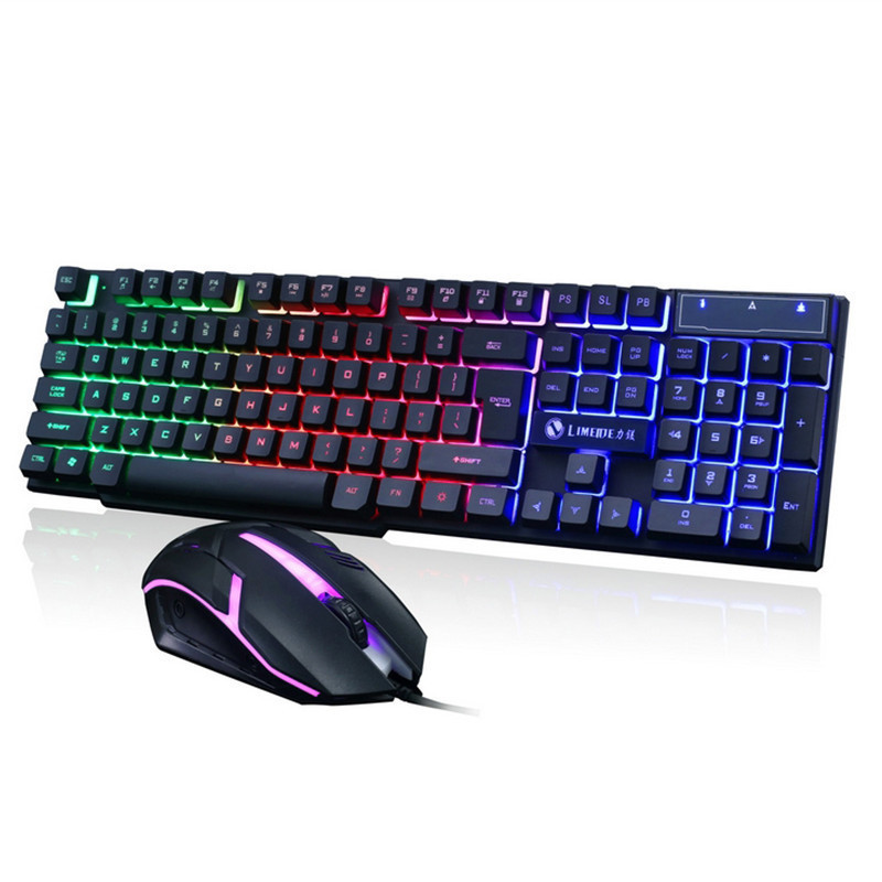 力マグネシウムgtx300バックライト浮上ゲームキーボードマウス機械手触りキーボード発光キーボードマウスセット|undefined