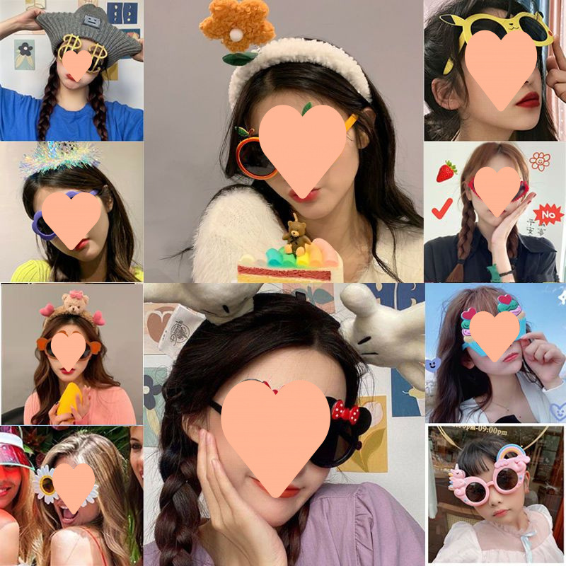 Divertido gafas de sol bodas damas de honor fotos accesorios de boda fiesta de cumpleaños gafas de escultura de arena gafas en línea gafas extrañas