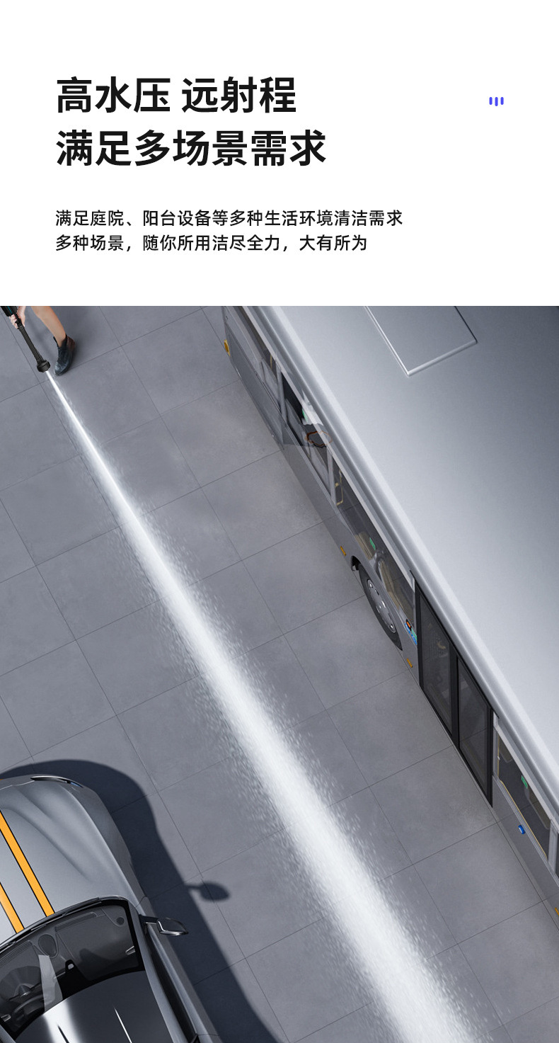 Cordless High Pressure Washer, Portable Car Washing Tool