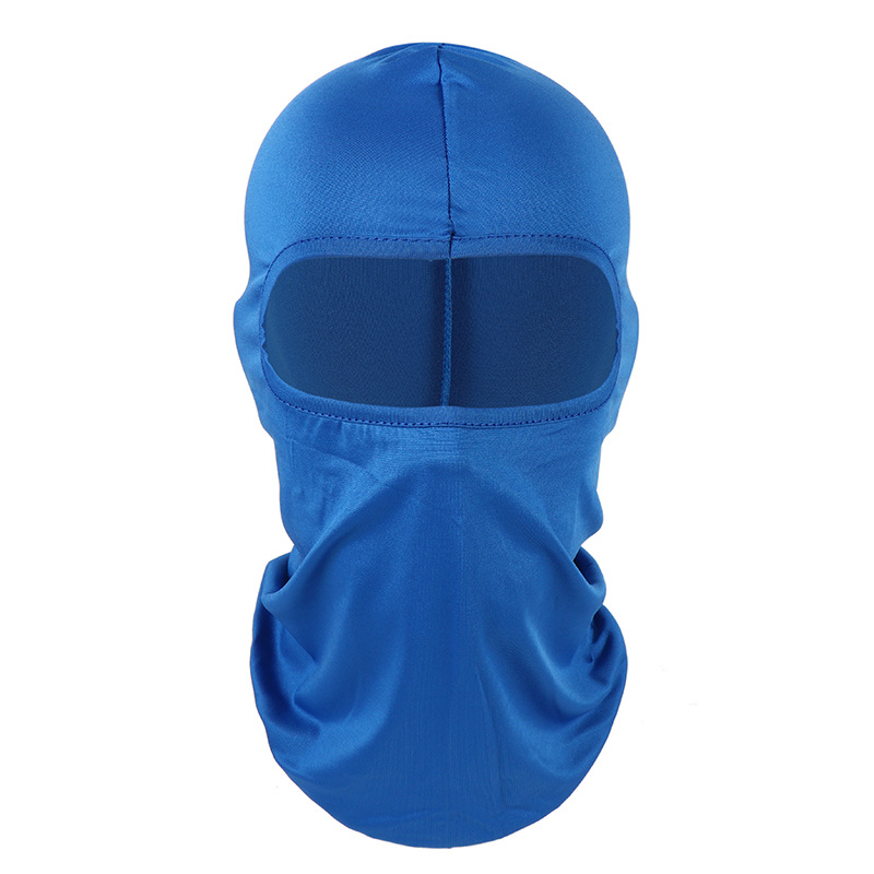 Primavera y verano, cubierta solar, máscara de ciclismo de hielo, máscara de bicicleta al aire libre, cubierta de viento, protector facial, turbante de Gini, sombrero
