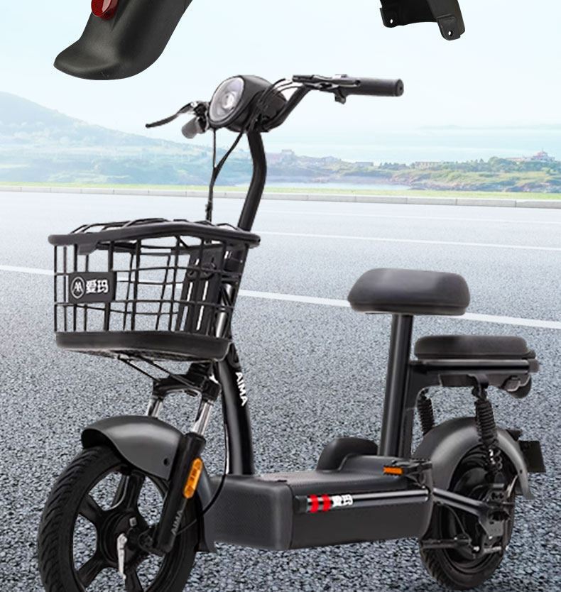 Electric Vehicle Rear Wheel Mudguard Suitable for Aima Xiaomidou National Standard Electric Scooter Mudguard 14inch Front Mudguard