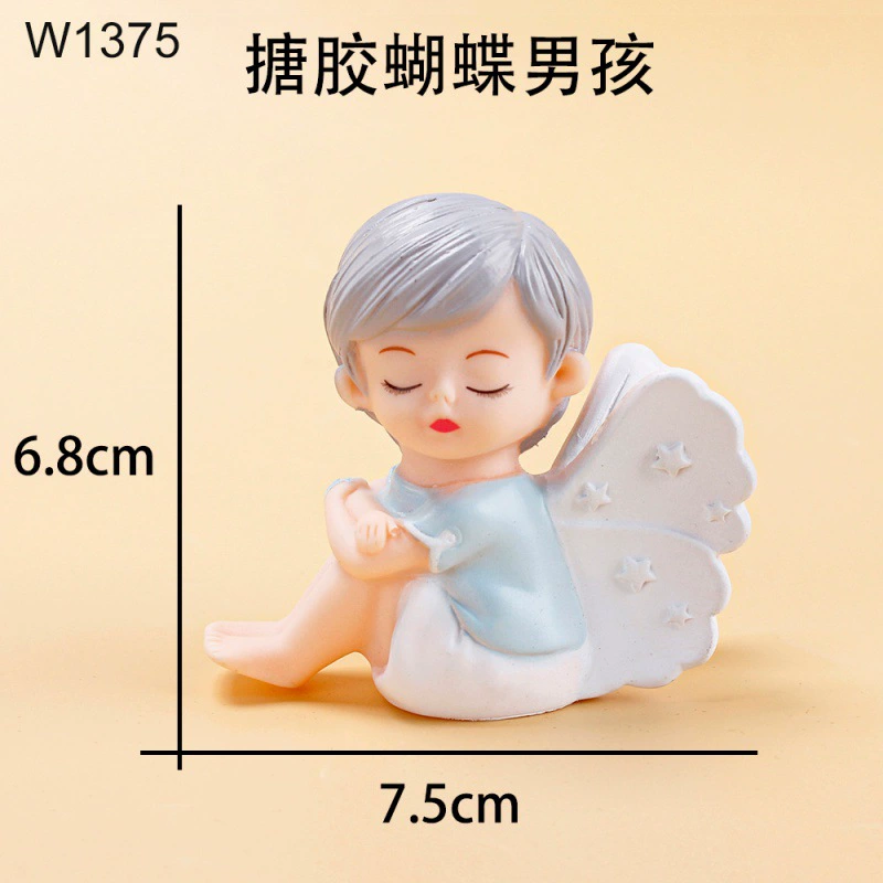 Decorative princess girl doll, cute collectible decor, plastic/resin, many styles and finishes