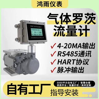 LLQ智能气体腰轮流量计DN50天然气燃气工业罗茨式容积式计量表