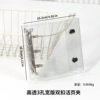 Highly transparent 3-hole (A8) wide double-buckle binder