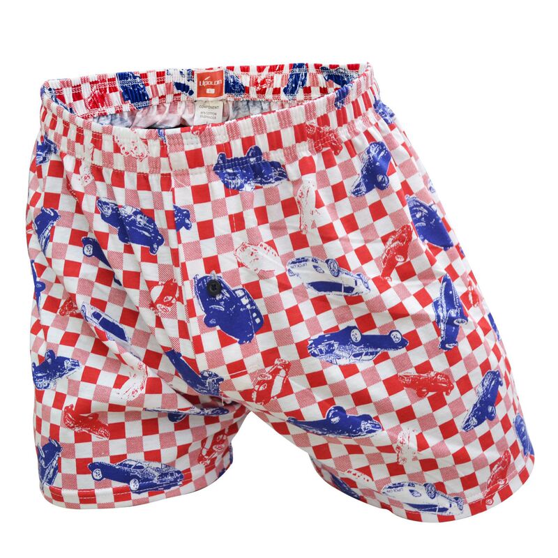 Aro Pants Men's Cotton Fabric Underwear Plus Size Youth Boxers Printed Loose Simple Mid-Waist Pajama Pants