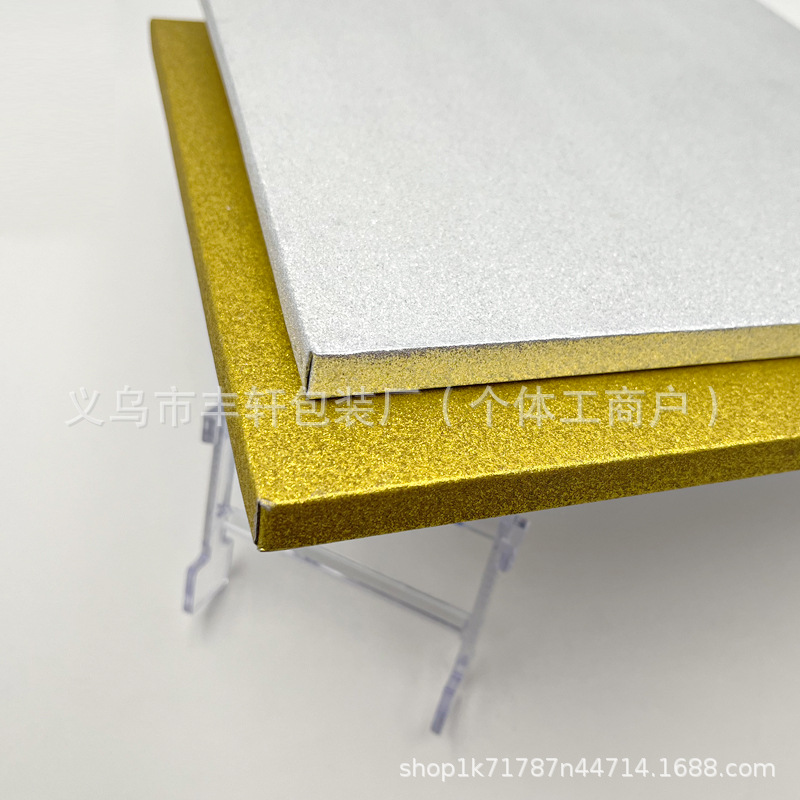 Embalaje de horneado, polvo de cebolla dorada, placa de pastel, placa de pastel al por mayor, bandeja de papel corrugado 1.2CM, almohadilla de pastel