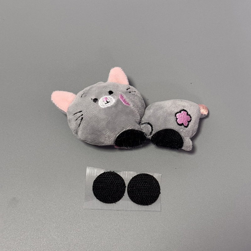 Cute Cartoon Piggy Rabbit Doll Sticker Summer Motorcycle Helmet Decoration Pet Kitten Puppy Car Sticker Decorative Sticker